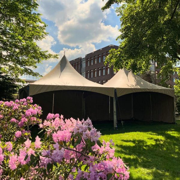 Piramidetent 5x5m - zand